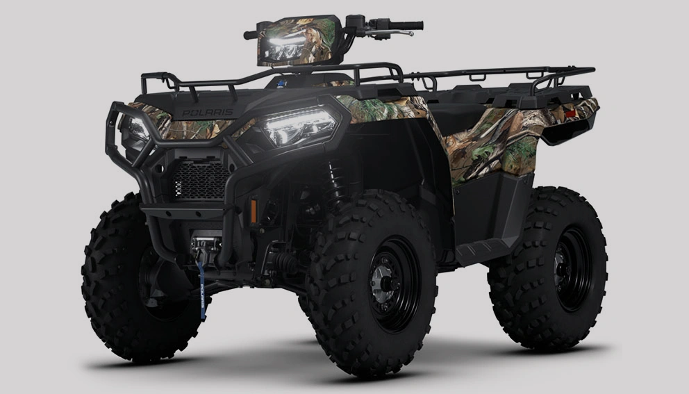 View of the Polaris Sportsman 570 EPS Camo
