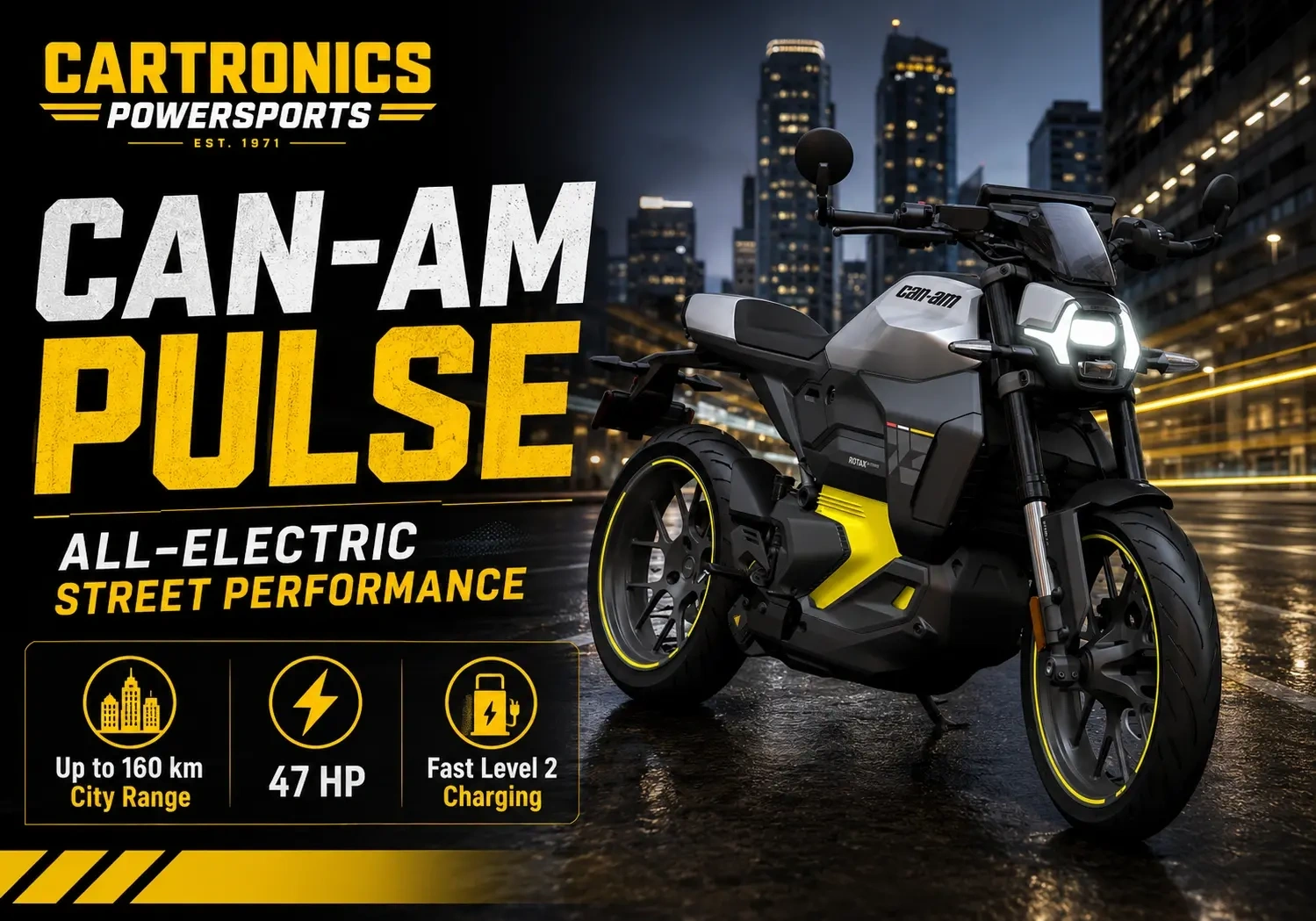 Can-Am Pulse Electric Motorcycle