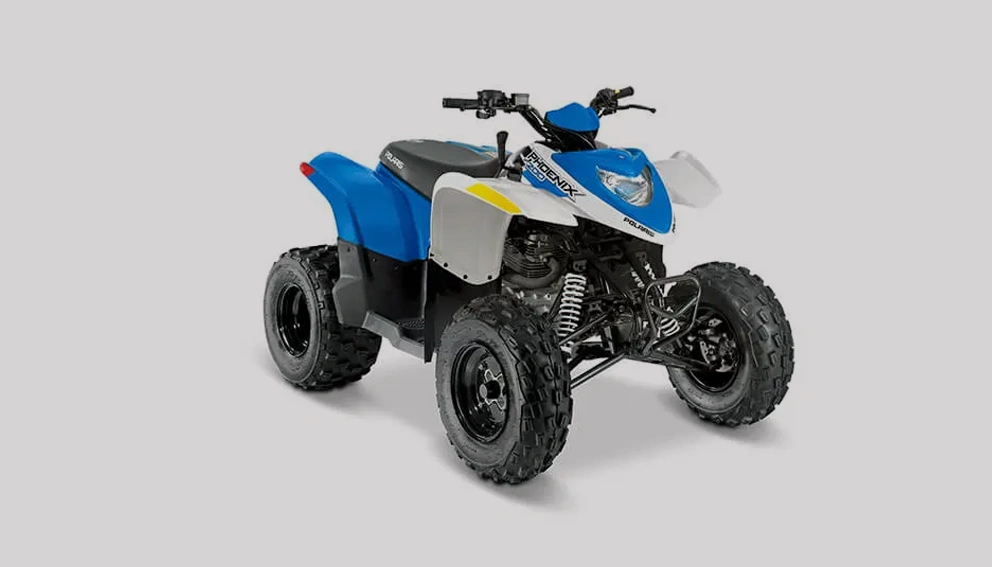 View of the Polaris Phoenix 200