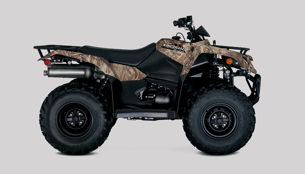View of the Suzuki KingQuad 400