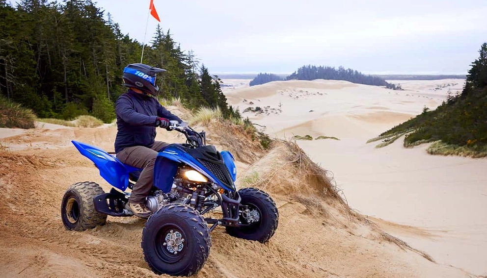 View of the Yamaha Raptor 700R