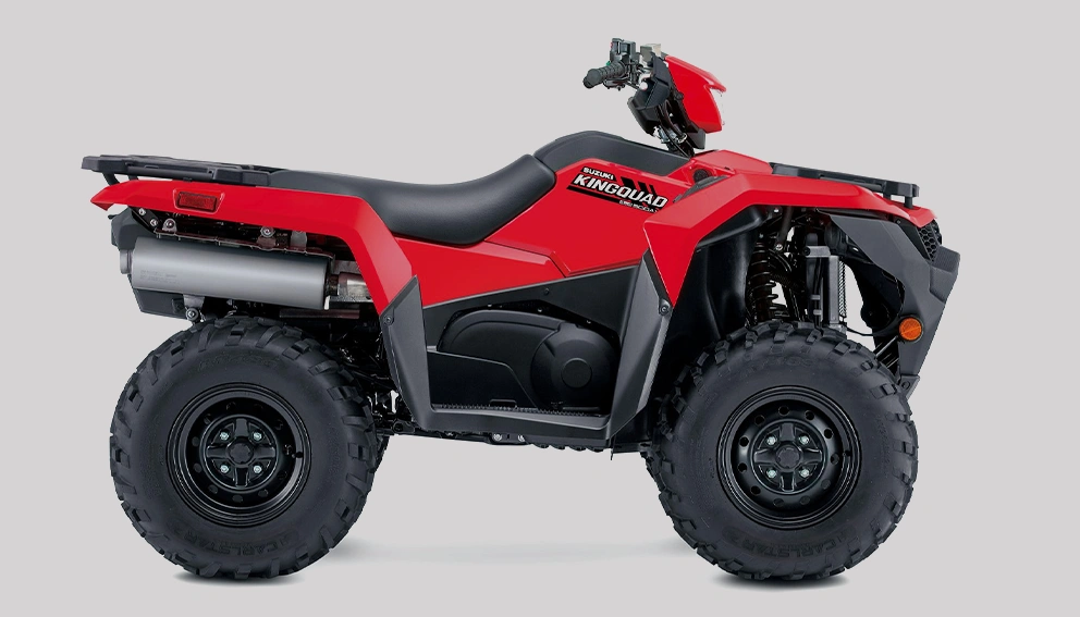 View of the Suzuki KingQuad 750
