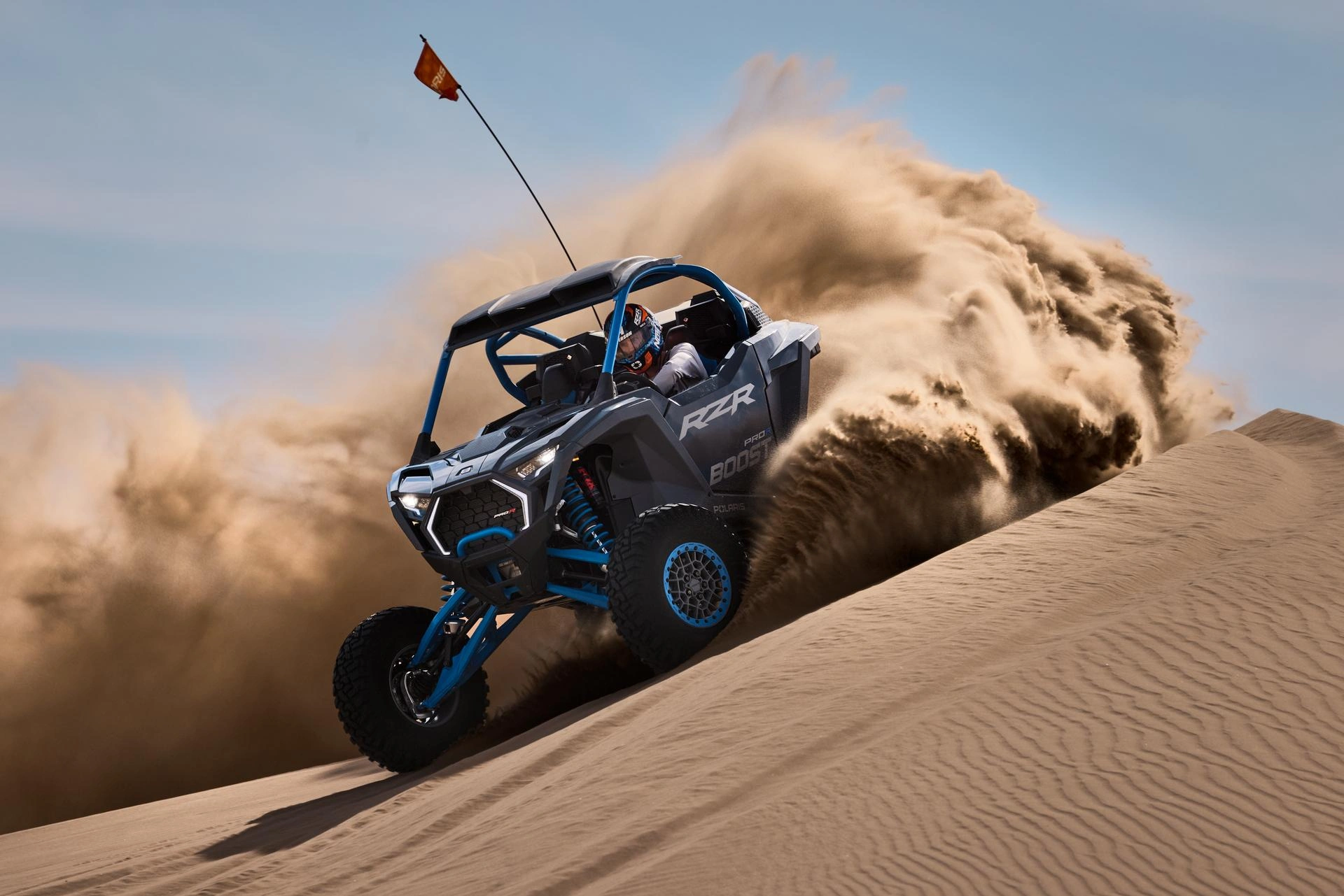2027 Polaris RZR Pro R Boost off-road action