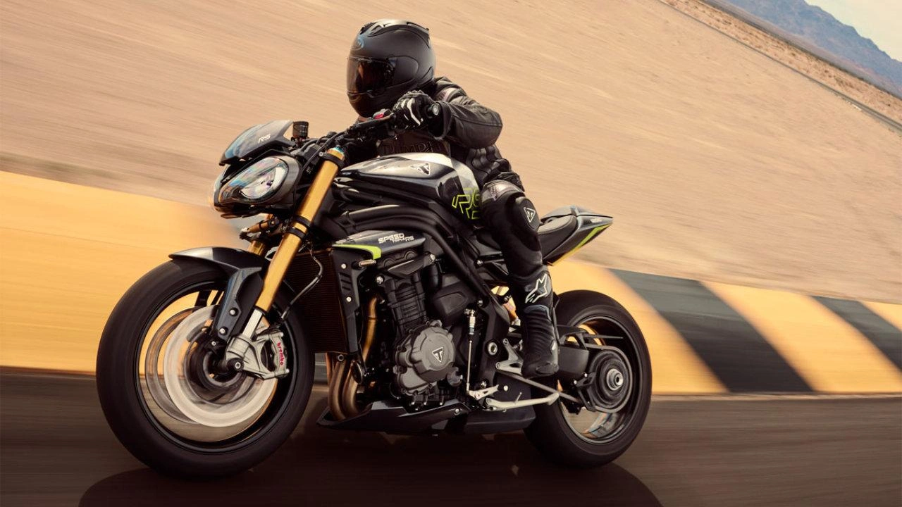 Triumph Speed Triple 1200 RS high-performance roadster motorcycle