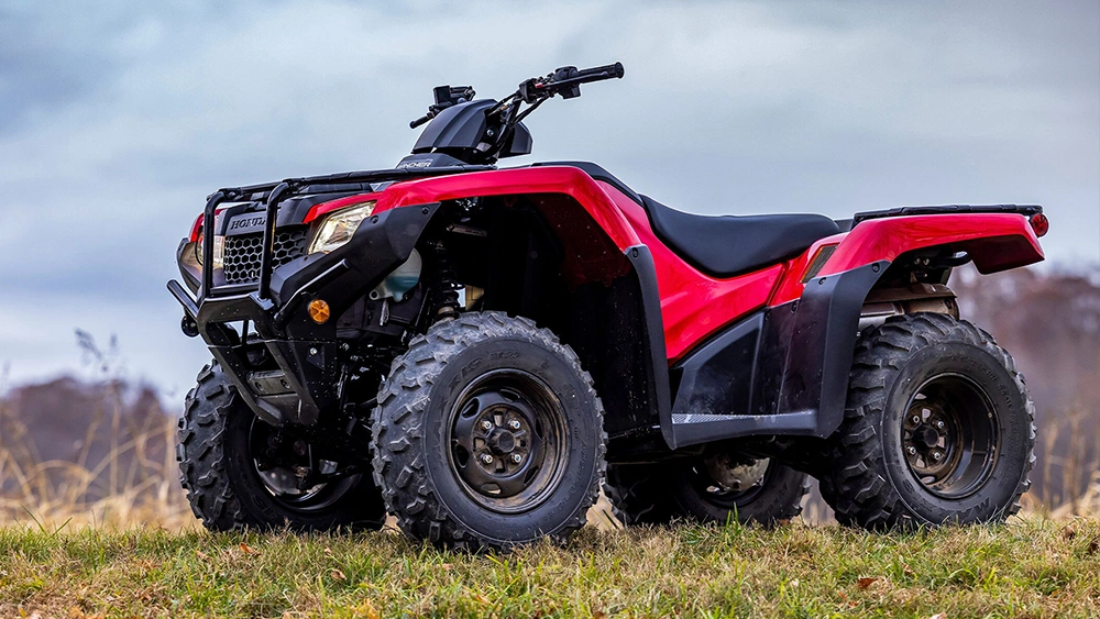 Vue du Honda TRX420 Rancher FM 2026