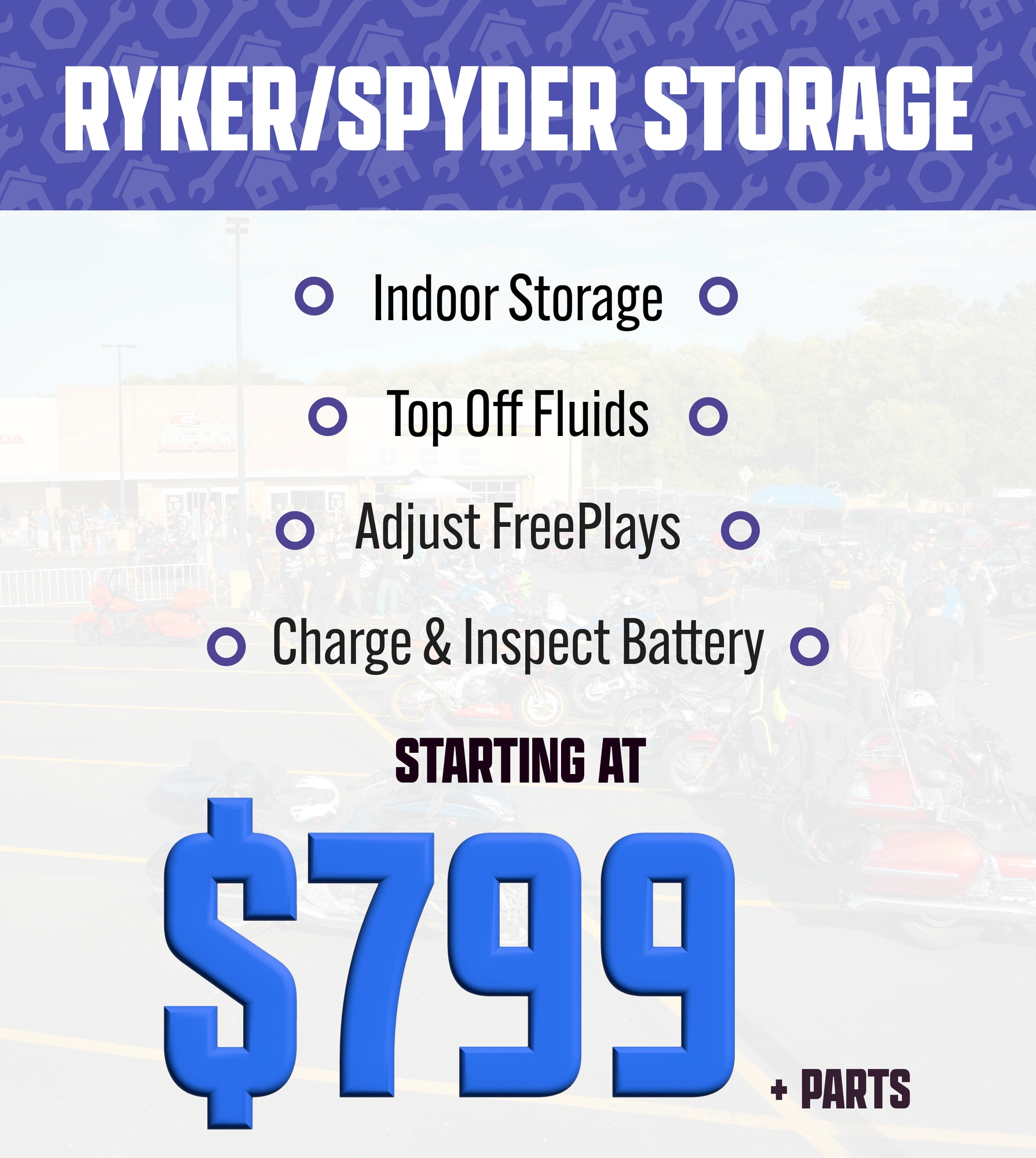 Ryker and Spyder storage special