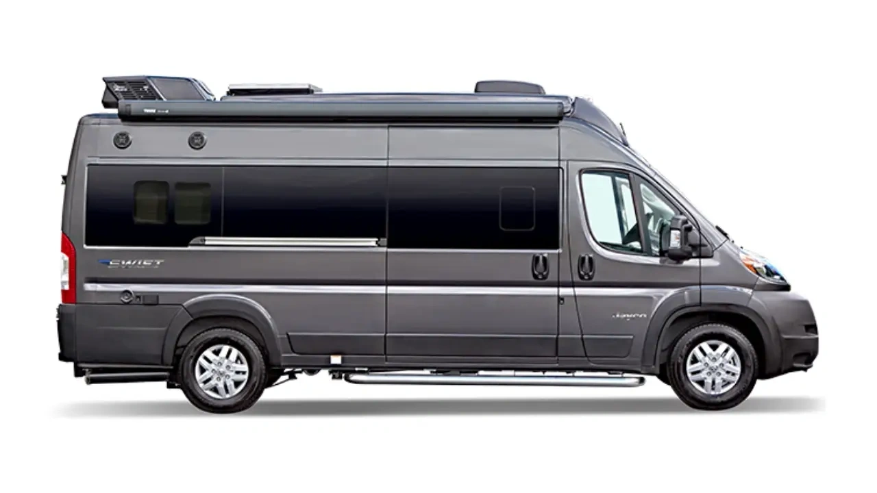 vue latérale d'un Jayco Swift 20T