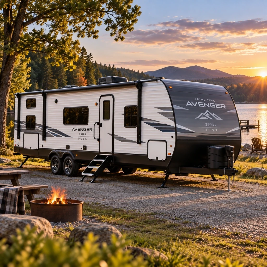 Roulotte Prime Time Avenger 29RBS Dusk