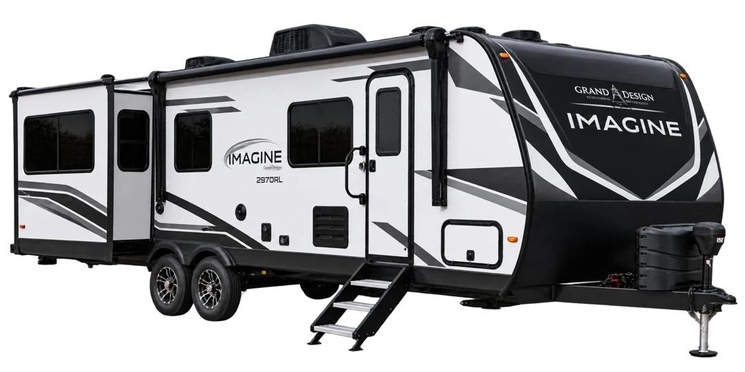 Plan intérieur d'une roulotte Grand Design Imagine 2970RL Pebble