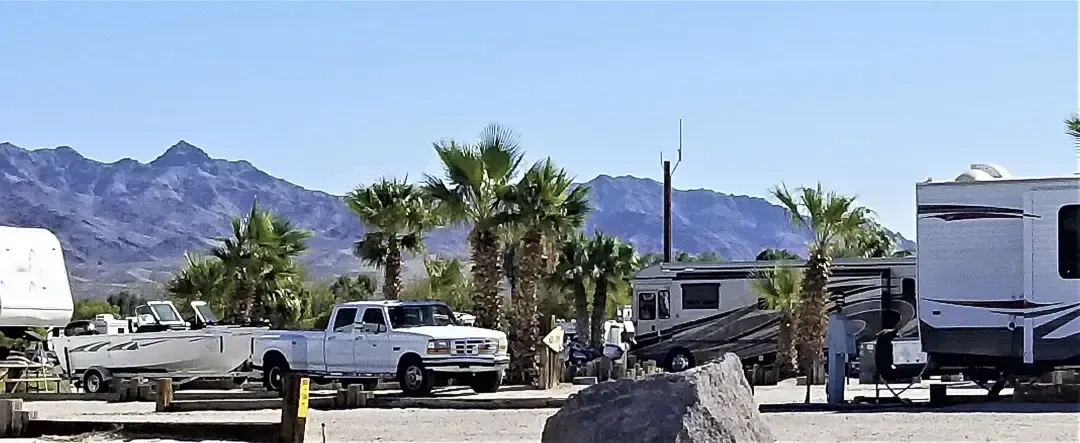 vue d'un camping pour VR
