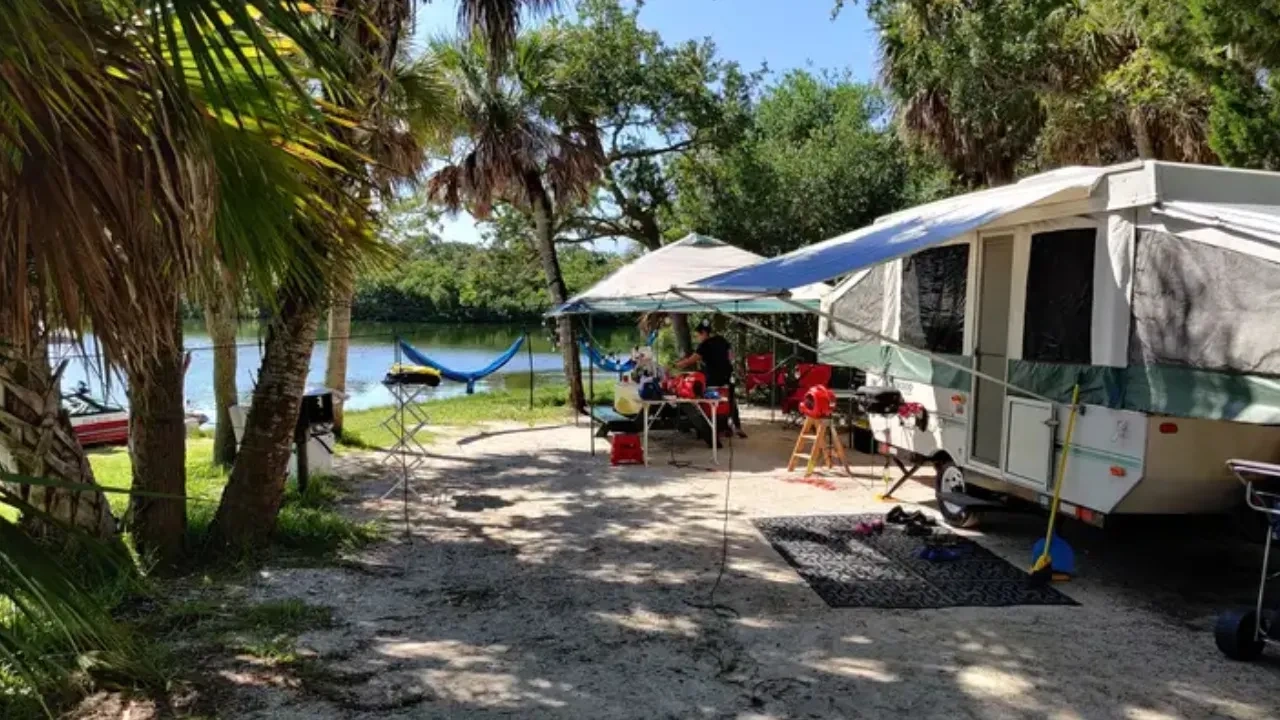 camping au bord de l'eau en Floride