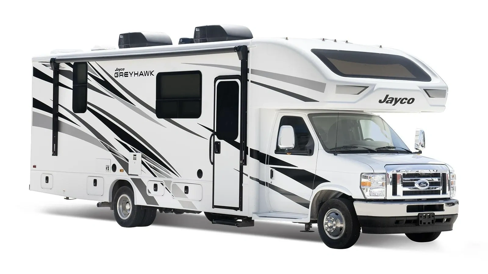 Vue extérieure du VR Greyhawk de Jayco.
