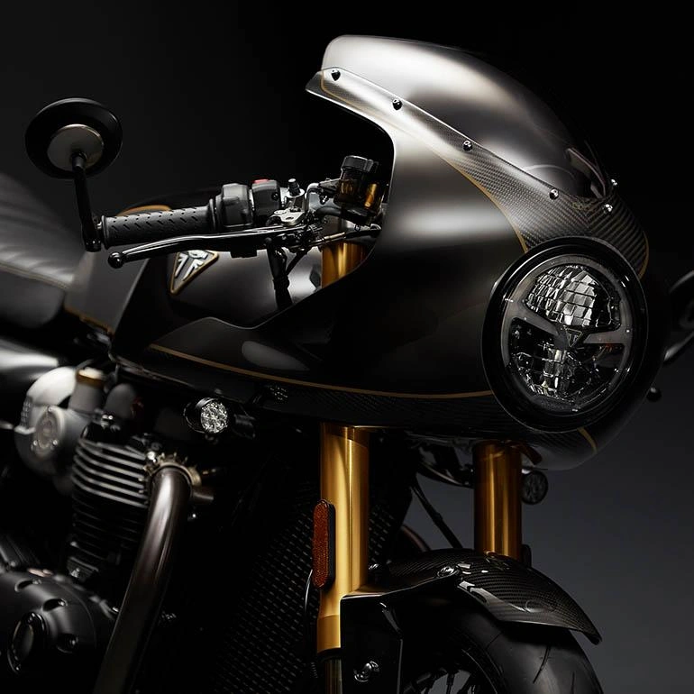 Placeholder for the handcrafted details of a Triumph Factory Custom motorcycle