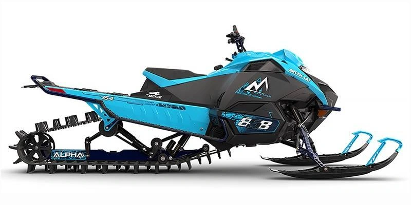 Arctic Cat Mountain Cat Alpha One 154 snowmobile.
