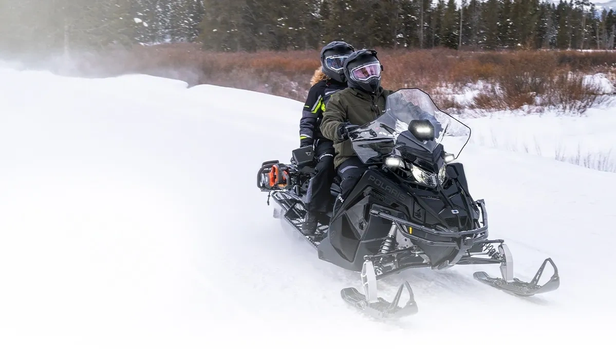 2027 Polaris TITAN Adventure snowmobile.