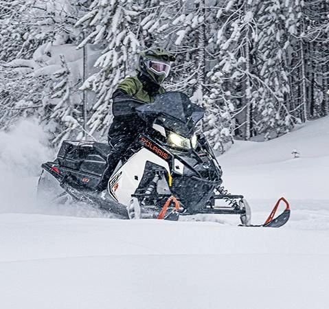 Polaris ProStar S4 snowmobile engine.