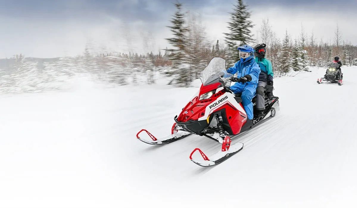 2027 Polaris INDY Adventure 137 snowmobile equipped with the ProStar S4 engine.