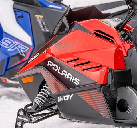 2027 two-up Arctic Cat Pantera 400 snowmobile.