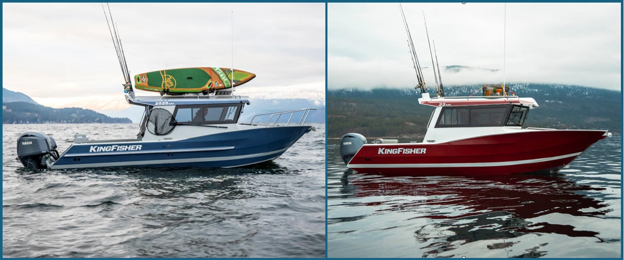 KingFisher Boats Colour Selection