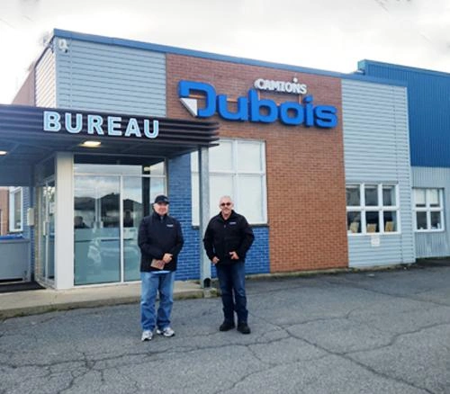 Stéphane et Roger, acheteurs chez Camions Dubois