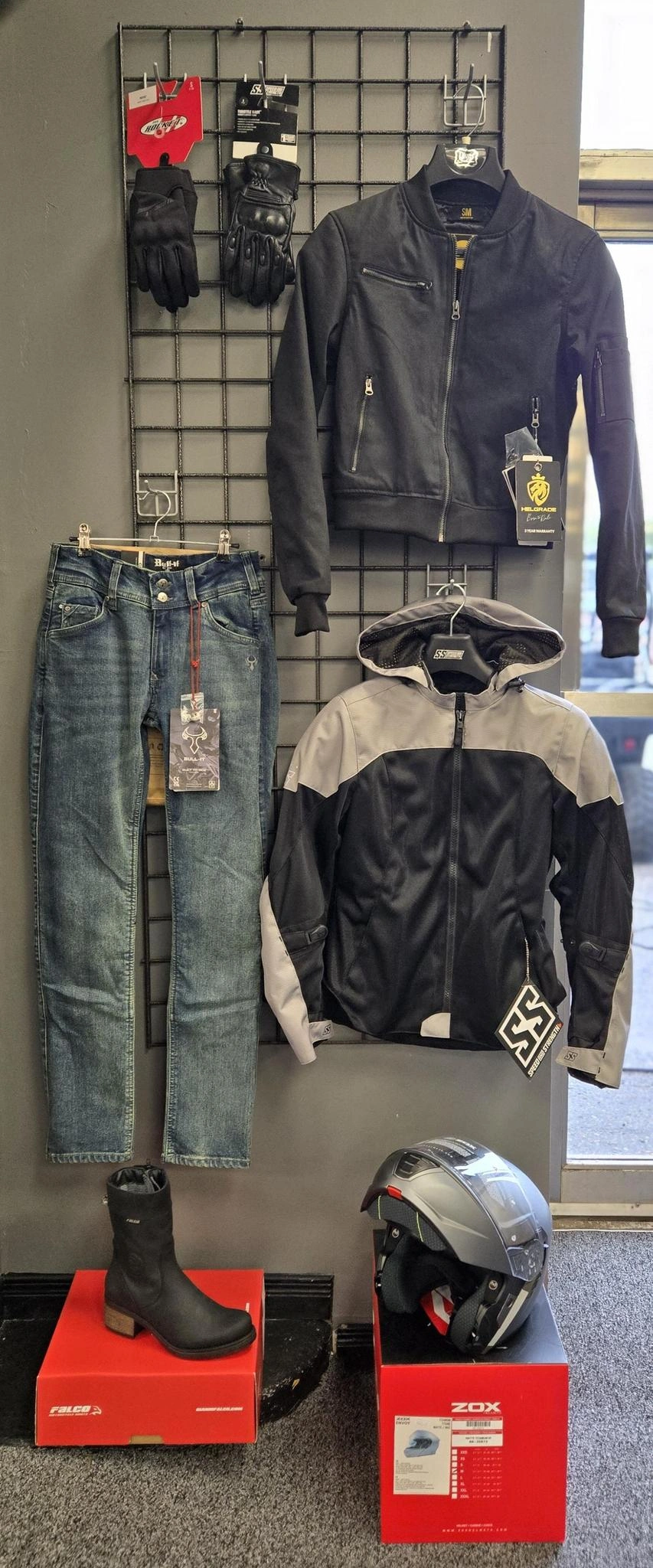 Motorcycle apparel and protective equipment