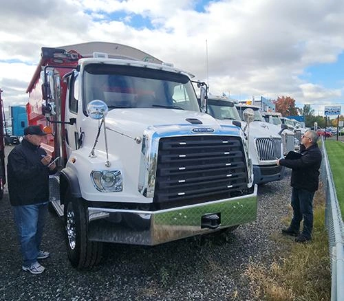 Achat de camions benne
