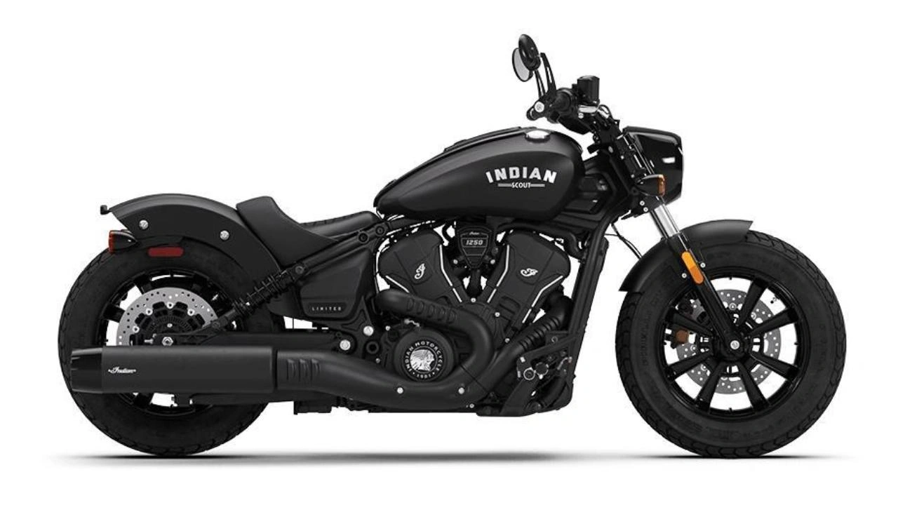 vue latérale d'une moto Indian Scout 2026