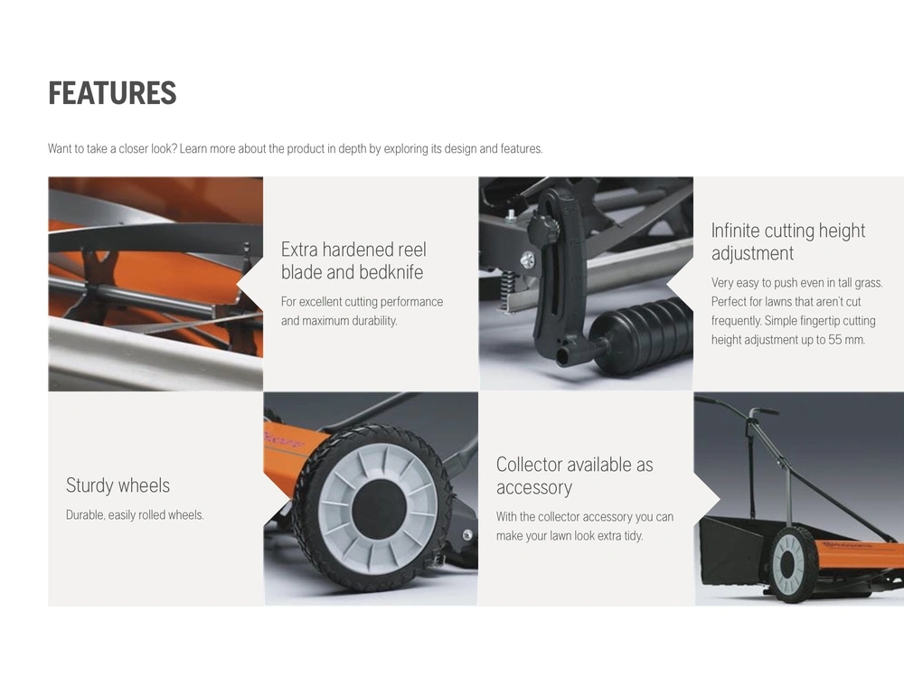 Husqvarna Novocut64 Tondeuse À Gazon À Cylindre 2021 alt