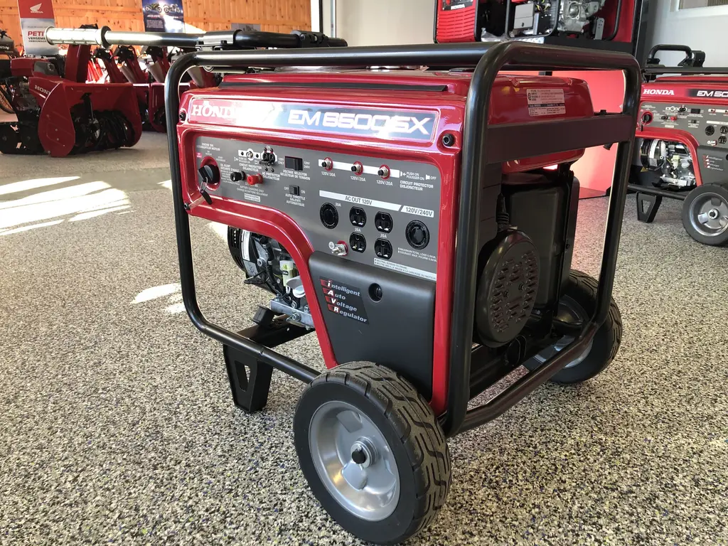 Honda EM6500SX 2025 - DEMARREUR ELECTRIQUE !