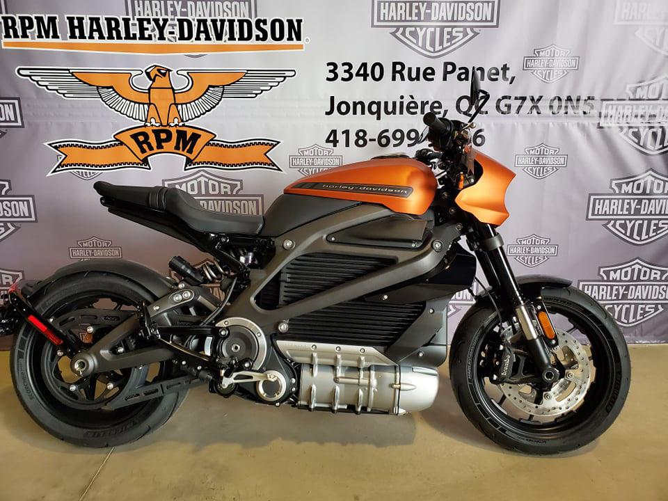 DEMO – ORANGE Harley-Davidson Livewire 2020