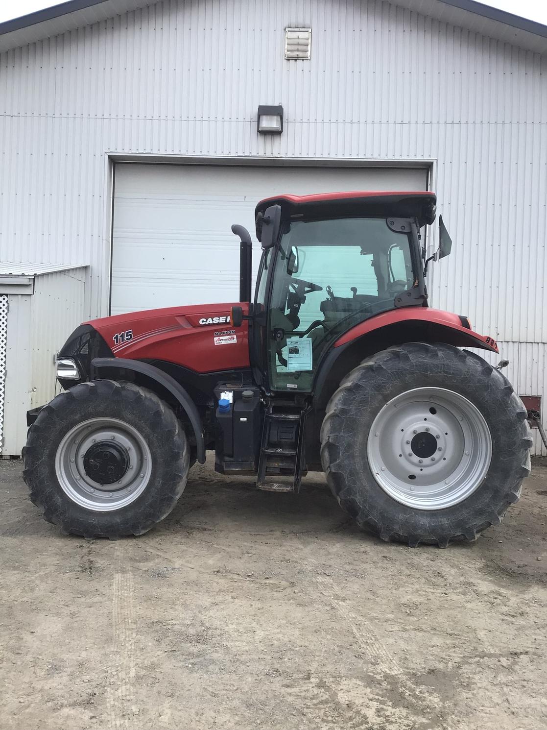 Case Ih Maxxum 115 Mc 2015 Doccasion à Upton Les Équipements Adrien Phaneuf 5108