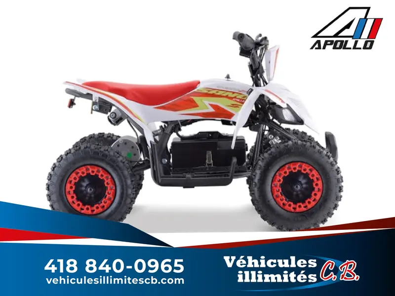 2023 Apollo SANO COBRA 800 WATT VTT ÉLECTRIQUE POUR ENFANT