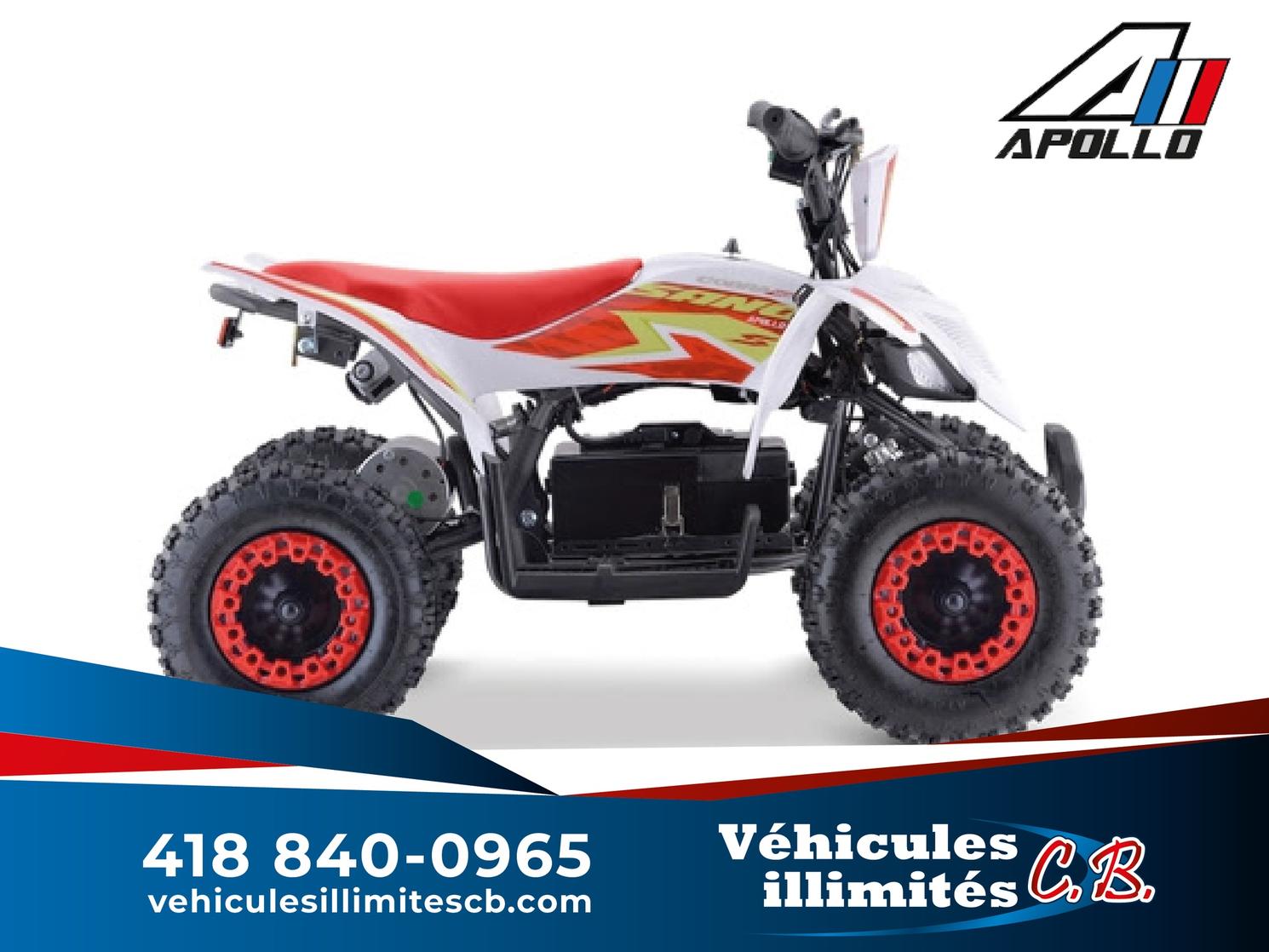 Apollo SANO COBRA 800 WATT 2023 - VTT ÉLECTRIQUE  POUR ENFANT