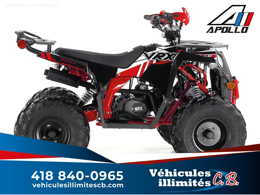Apollo VRX 125-F 2024 - FINANCEMENT BANCAIRE DISPONIBLE