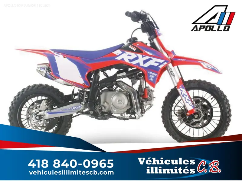 2023 Apollo RXF JUNIOR 110 FINANCEMENT BANCAIRE DISPONIBLE