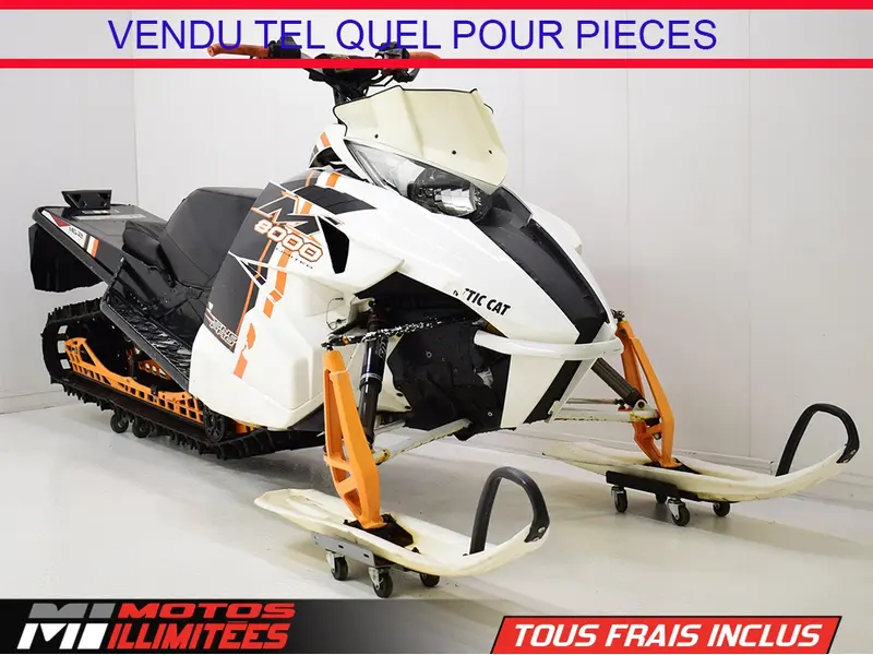 2015 Arctic Cat M 8000 Sno Pro Limited 162 Tel quel pour pièces. Frais inclus+Taxes