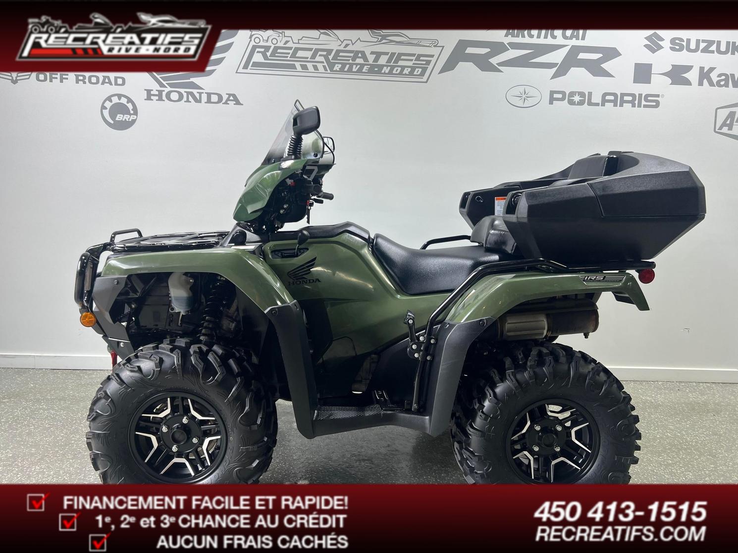 Honda FOREMAN RUBICON 520 DELUXE DCT EPS IRS 2021