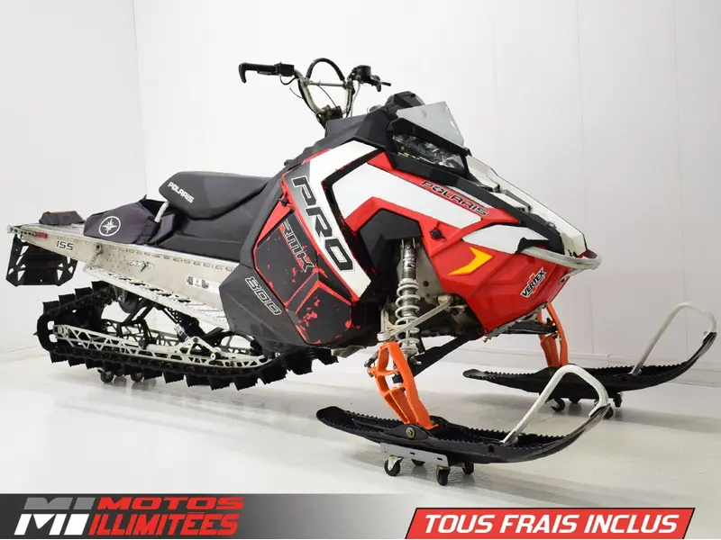 2017 Polaris 800 PRO RMK 155 Frais inclus+Taxes