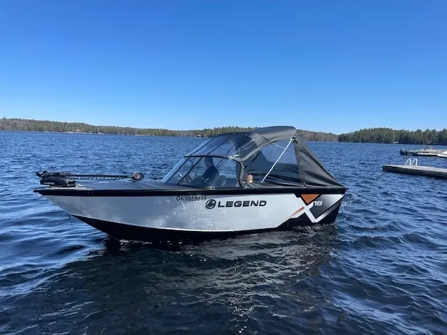 2023 Legend X18 with Mercury 115 proxsct