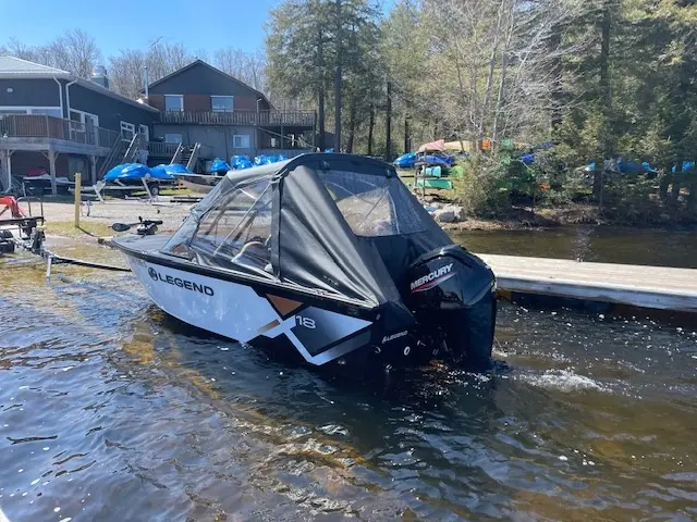2023 Legend X18 with Mercury 115 proxsct