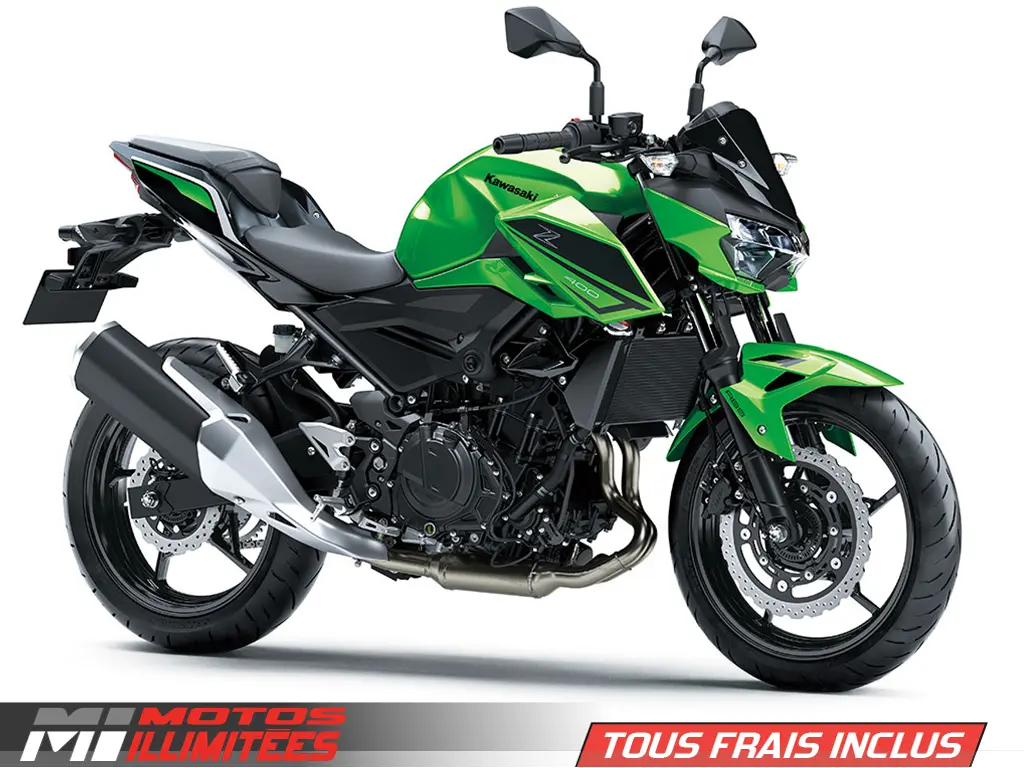 2022 Kawasaki Z400 ABS Motorcycles - Motos Illimitées