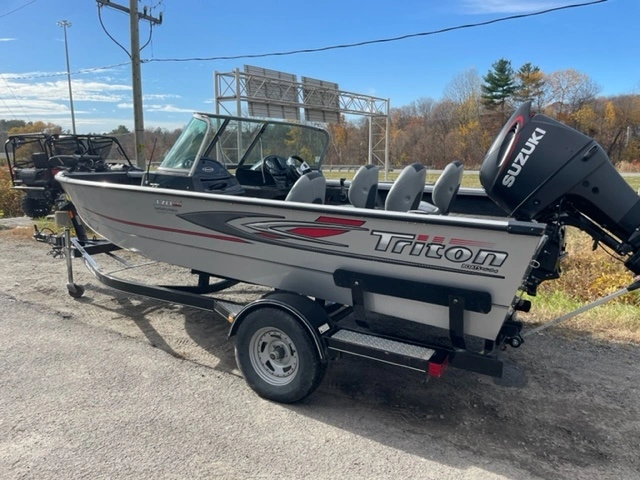 Triton 172 Dv 115 Hp Suzuki (110 Heures) 2015 alt