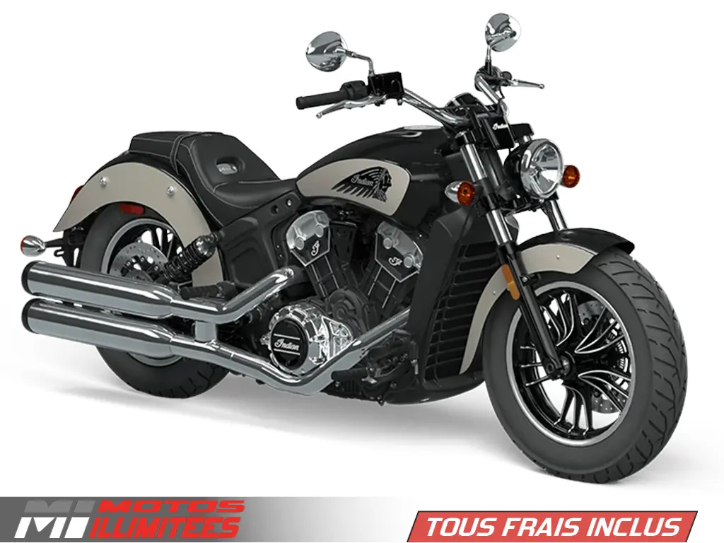 2023 Indian Motorcycles Scout Icon ABS Frais inclus+Taxes