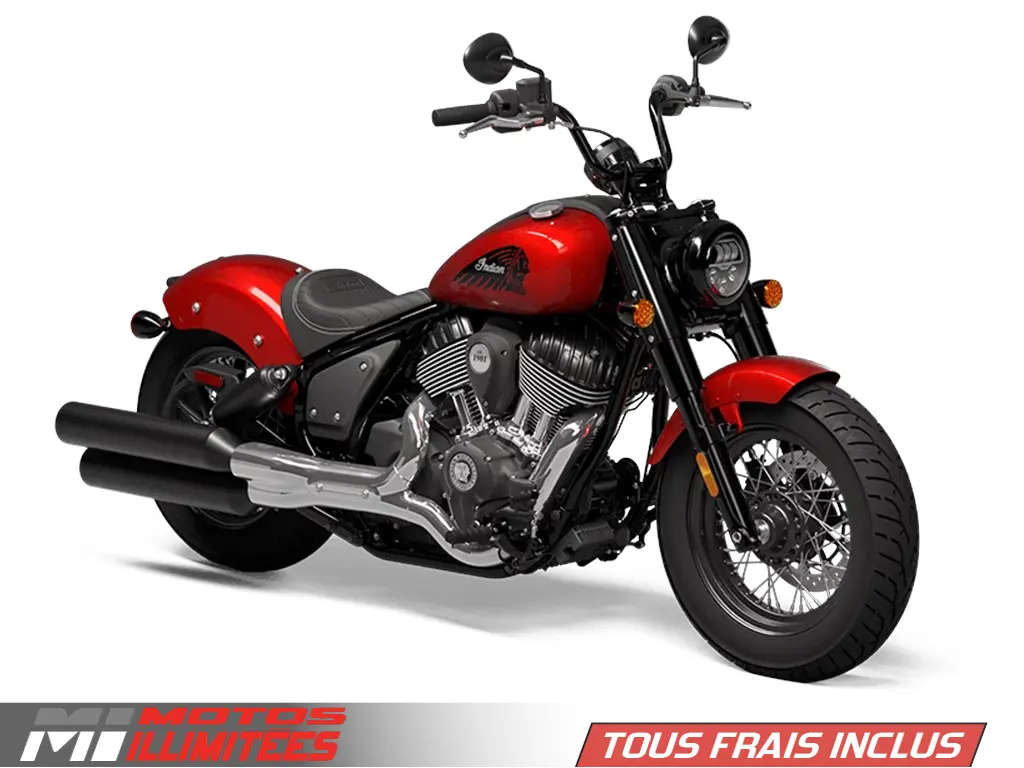 2023 Indian Motorcycles Chief Bobber ABS Frais inclus+Taxes