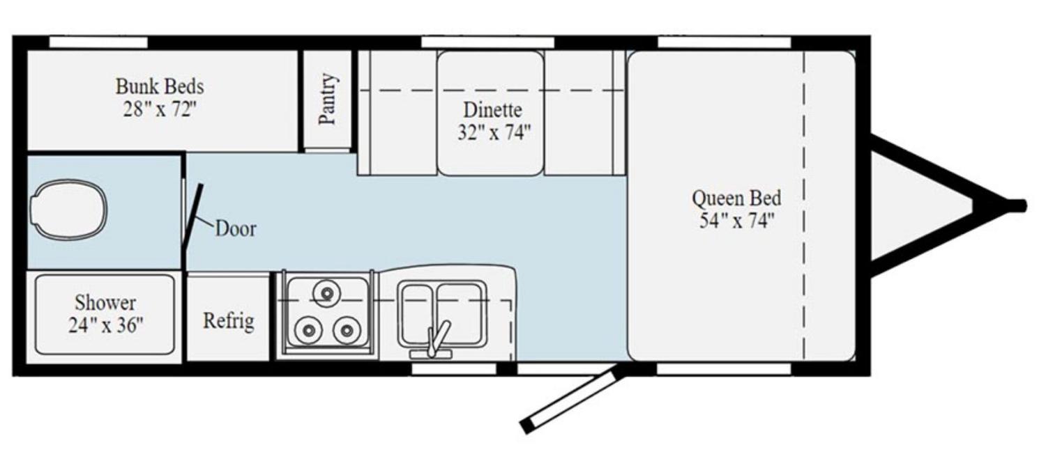 New 2023 Winnebago Micro Minnie 1800BH in New Richmond - Roulottes Baie ...