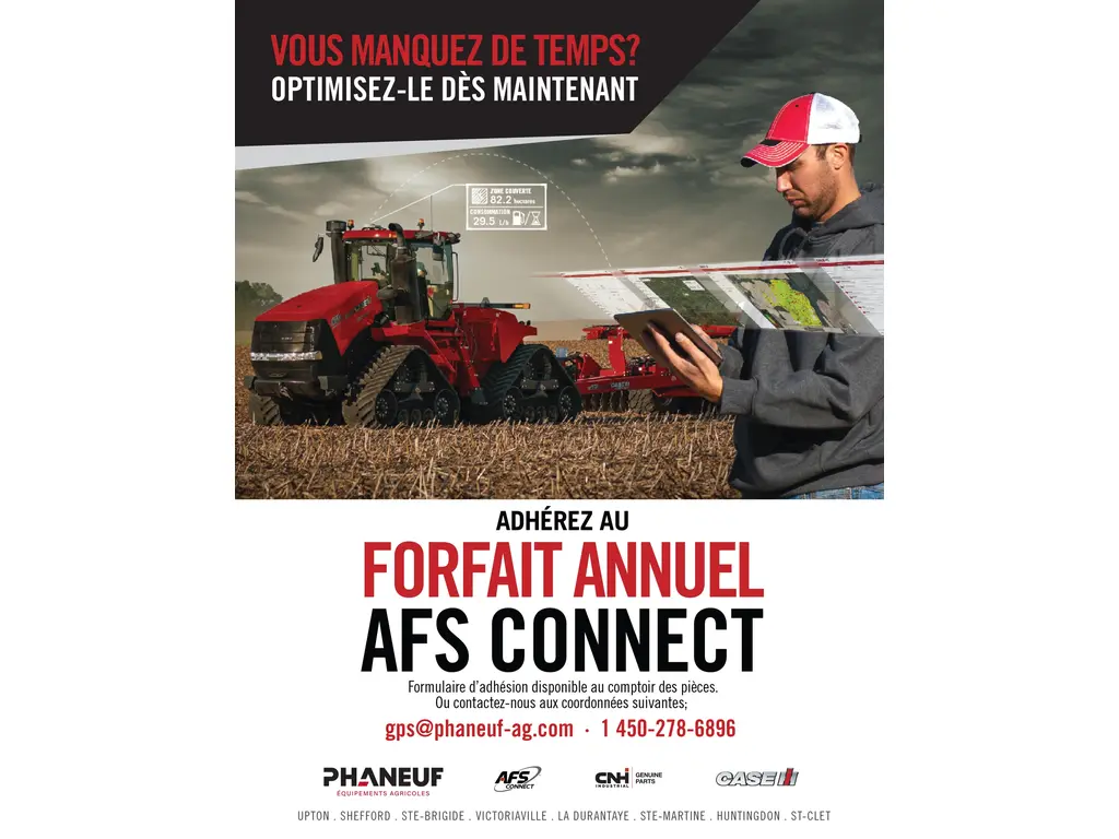  Case IH FORFAIT AFS CONNECT