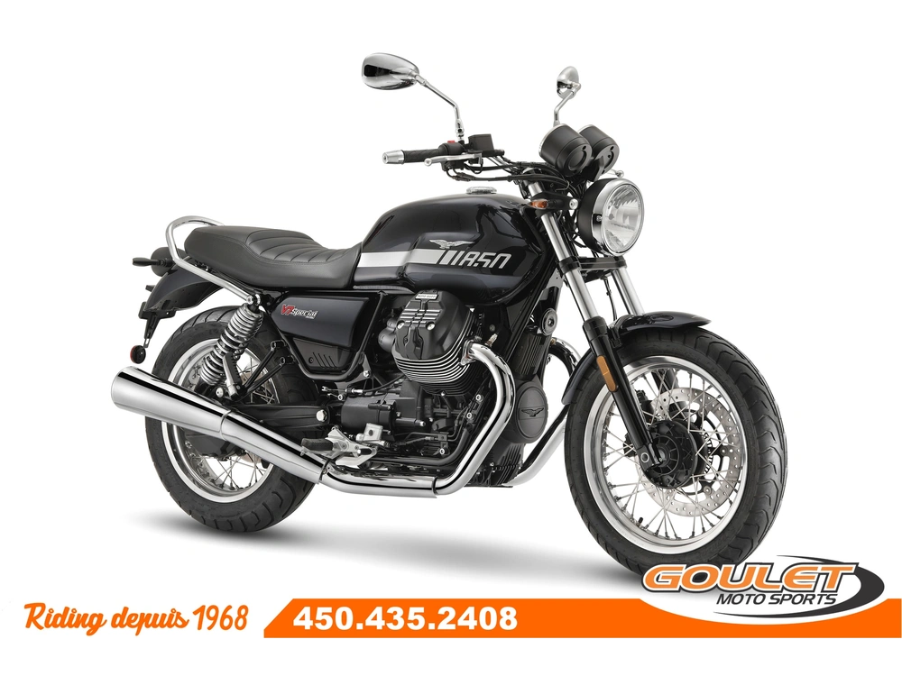 Moto Guzzi V7 Special Silver Stripe Monochrome 2024 alt