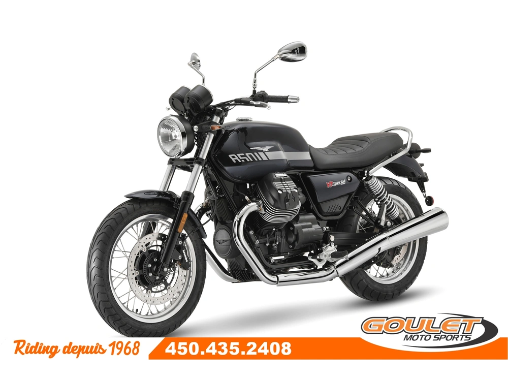 Moto Guzzi V7 Special Silver Stripe Monochrome 2024 alt