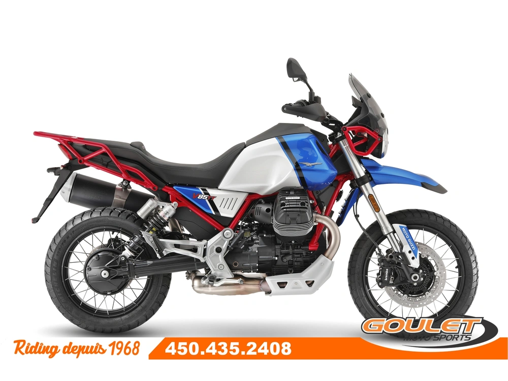 Moto Guzzi V85 Tt Adventure Blu Uyuni 2023 alt
