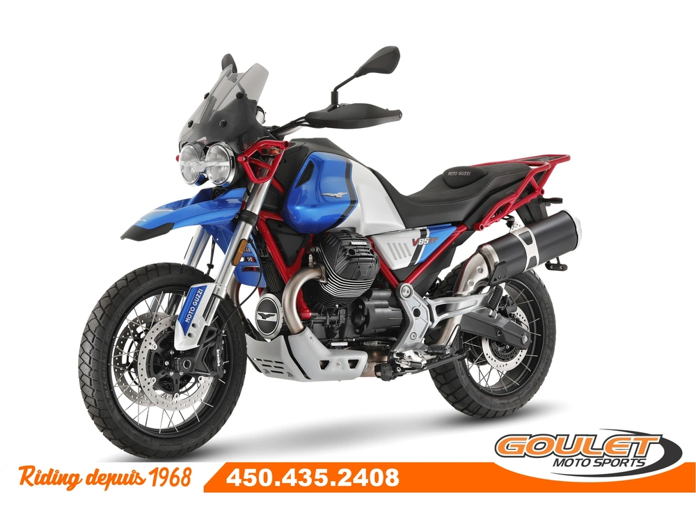 2023 Moto Guzzi V85 Tt Adventure Blu Uyuni alt